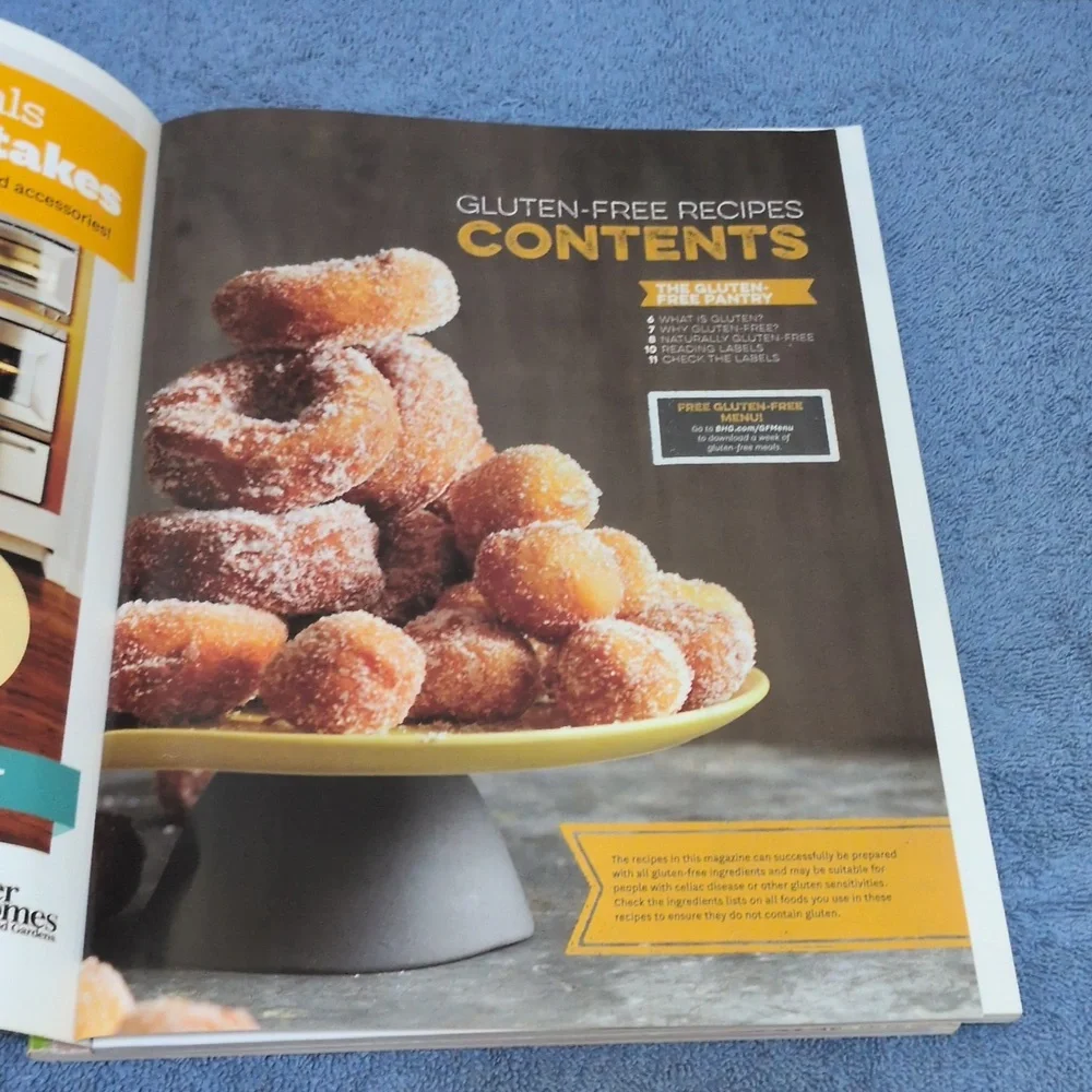 Better Homes & Gardens Lot of 2 Magazines; Gluten Free & Ultimate Slow Cooker